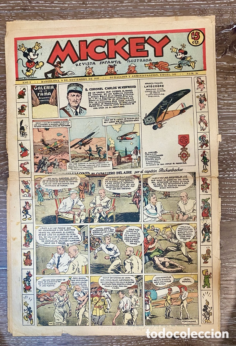 Tebeos: Revista Infantil Mickey A&ntilde;o 1 num.36 - Foto 3