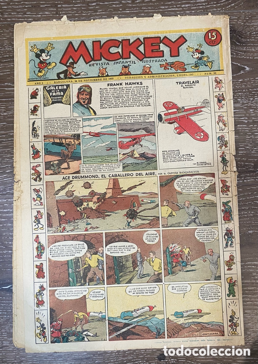 Tebeos: Revista Infantil Mickey A&ntilde;o 1 num.39 - Foto 3