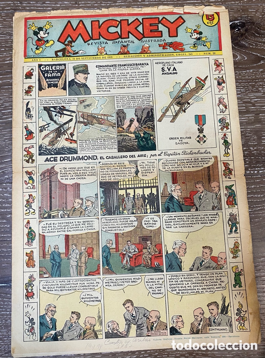Tebeos: Revista Infantil Mickey A&ntilde;o 1 num.29 - Foto 3