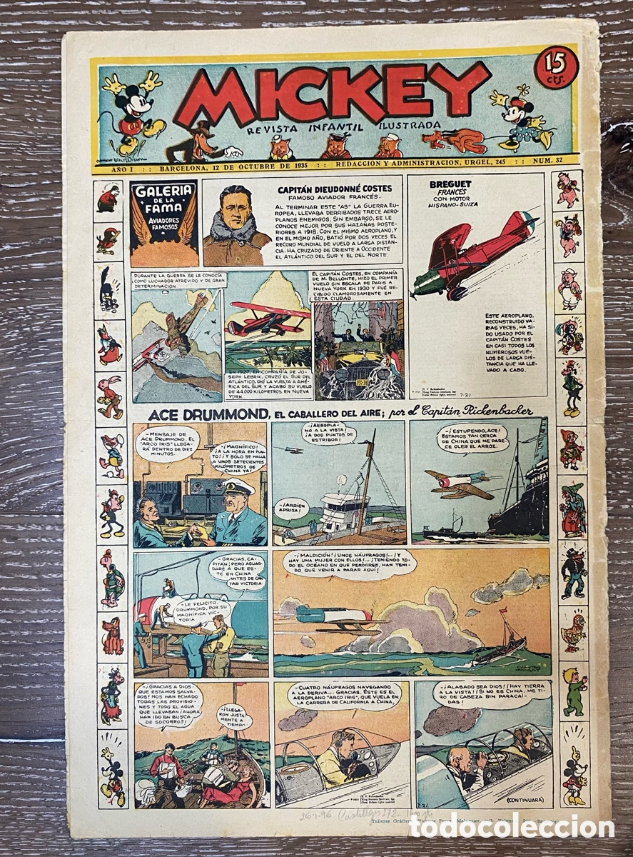 Tebeos: Revista Infantil Mickey A&ntilde;o 1 num.32 - Foto 3