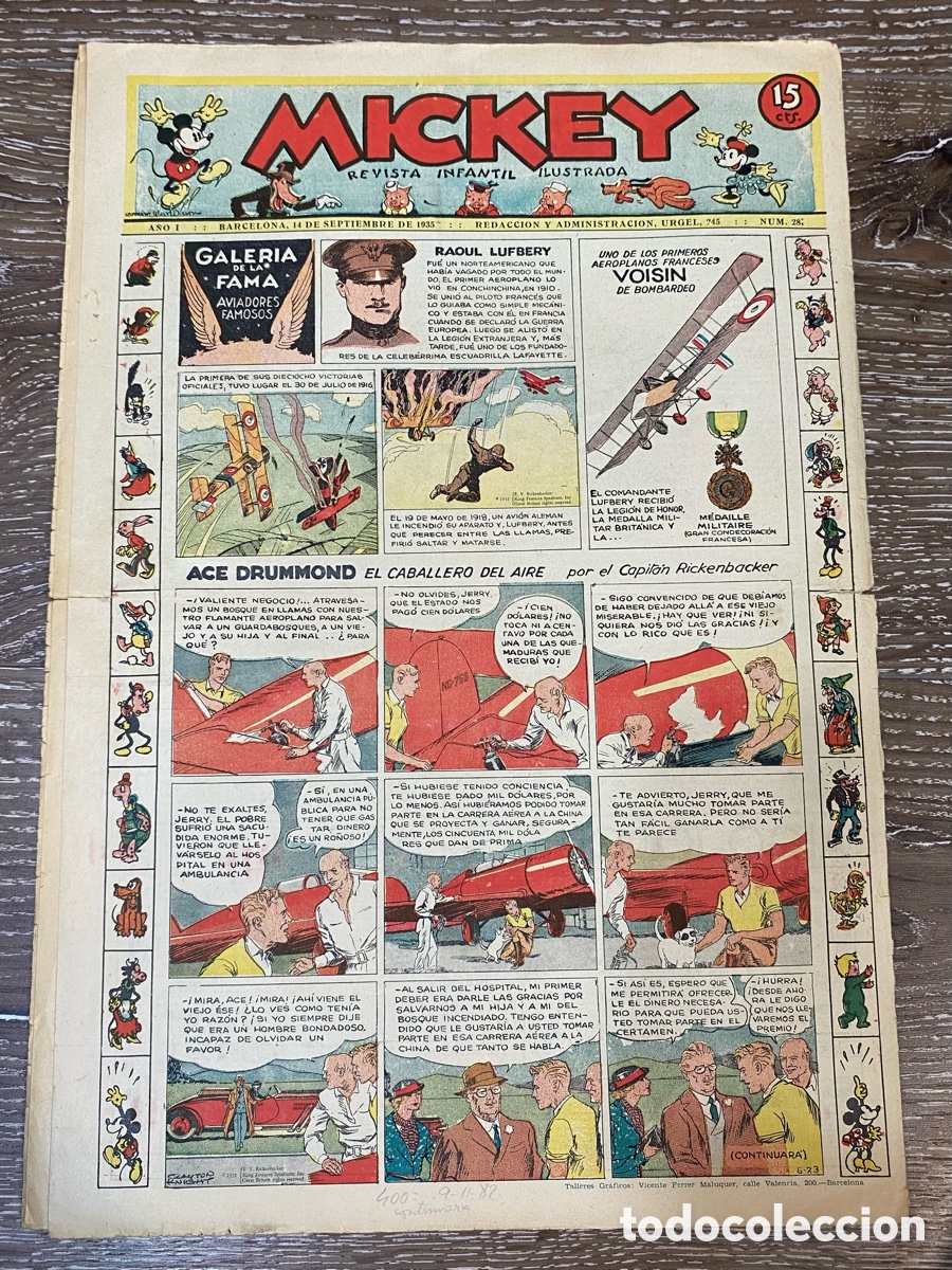 Tebeos: Revista Infantil Mickey A&ntilde;o 1 num.28 - Foto 3
