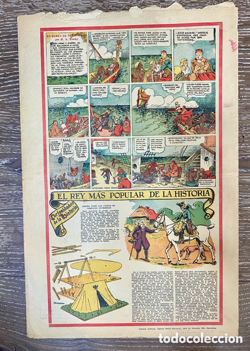 Tebeos: Revista Infantil Mickey A&ntilde;o 1 num.9 - Foto 3