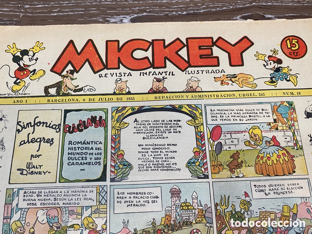 Tebeos: Revista Infantil Mickey A&ntilde;o 1 num.18 - Foto 2