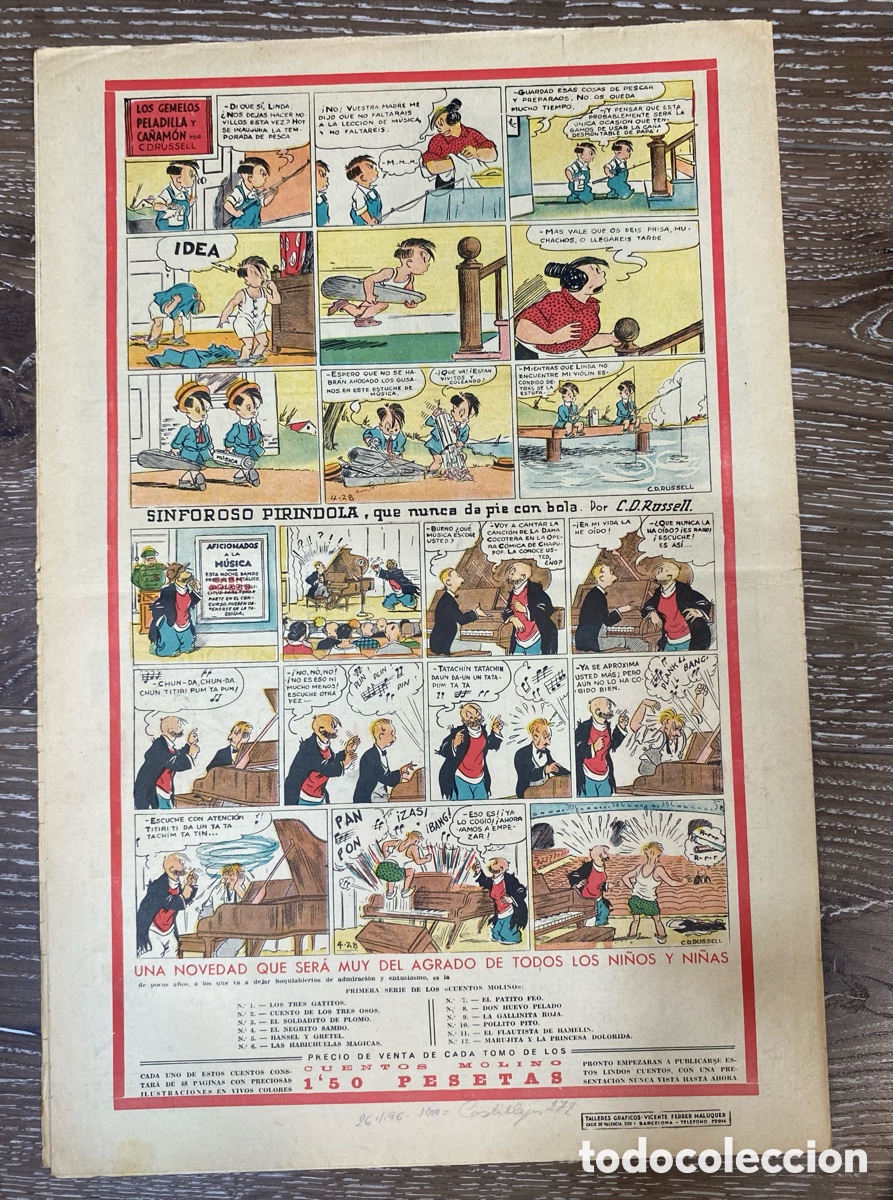 Tebeos: Revista Infantil Mickey A&ntilde;o 1 num.18 - Foto 3
