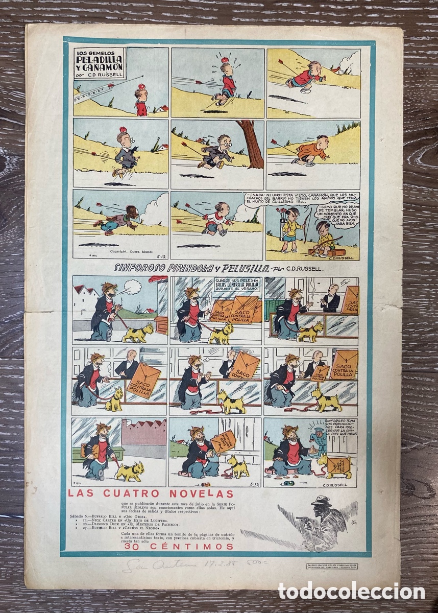 Tebeos: Revista Infantil Mickey A&ntilde;o 1 num.20 - Foto 3