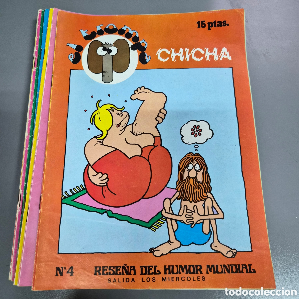 Tebeos: 24 numeros de El Trompo * rese&ntilde;a del humor mundial