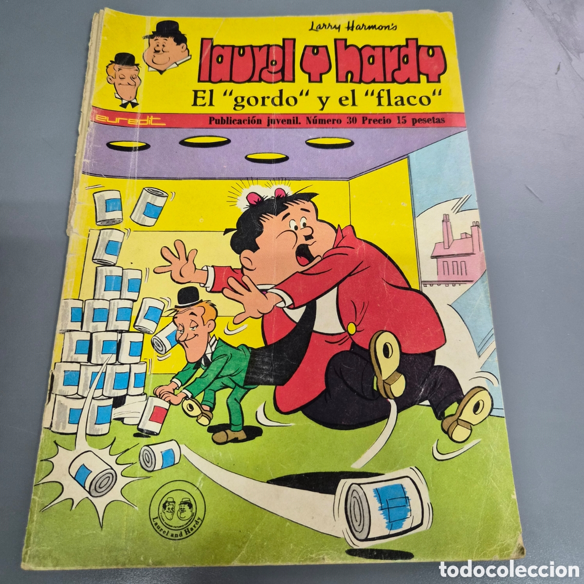 Tebeos: El Gordo y el Flaco n&uacute;mero 30