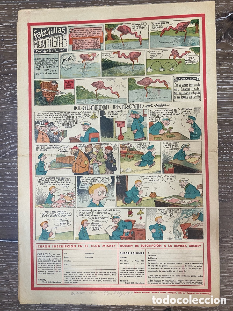Tebeos: Revista Infantil Mickey A&ntilde;o 1 num.6 - Foto 3