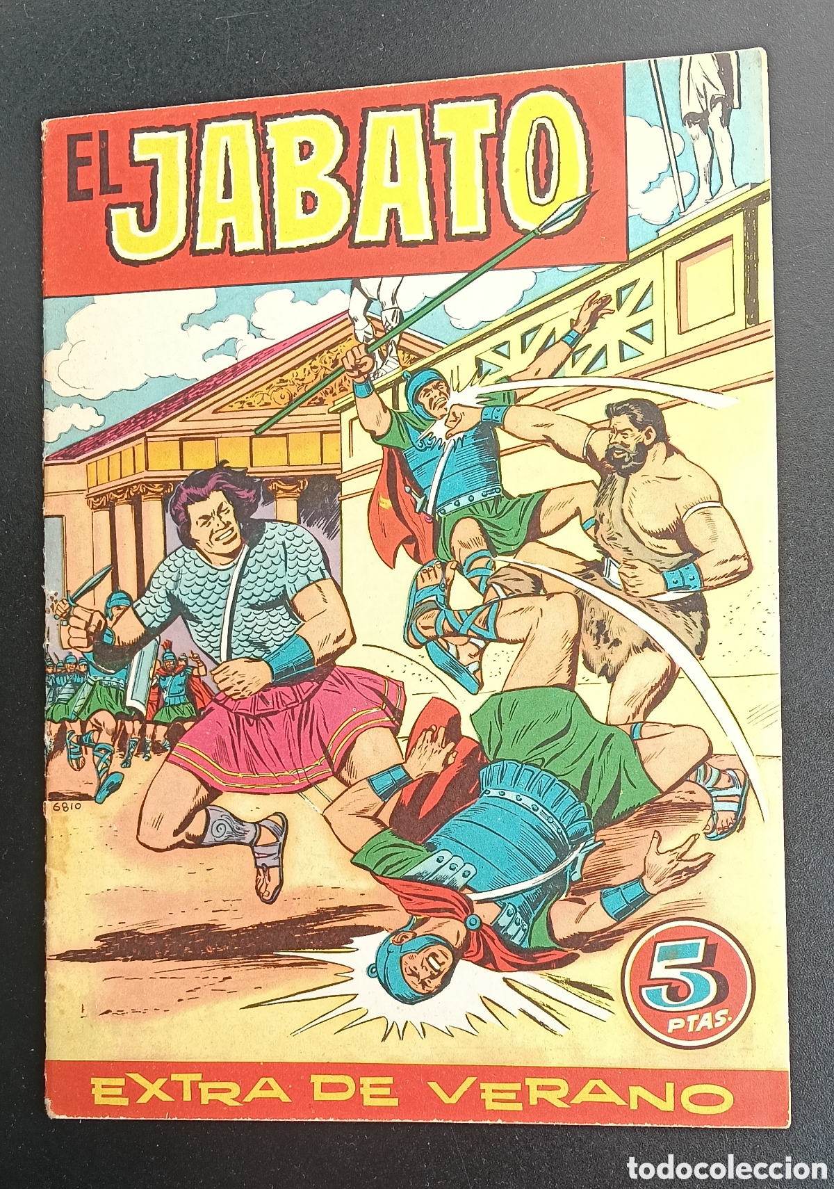 Tebeos: El Jabato, extra de verano,1960, N.2,, original , bruguera