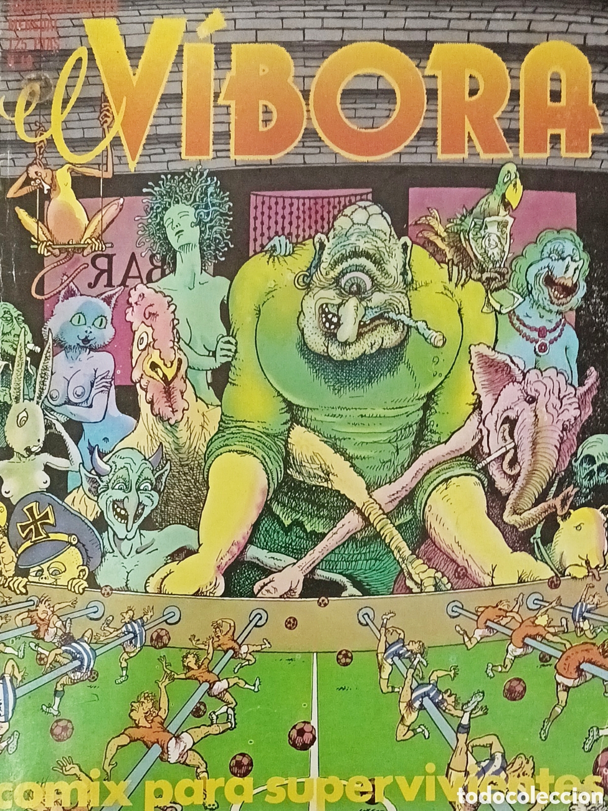 Tebeos: El v&iacute;bora comic adultos