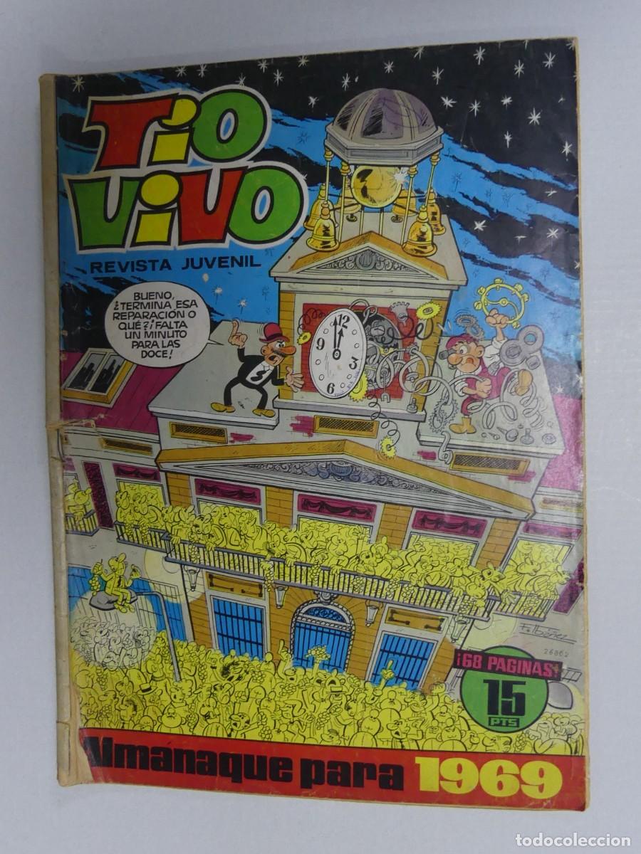 Livros de Banda Desenhada: ALMANAQUE TIO VIVO PARA A&Ntilde;O 1969