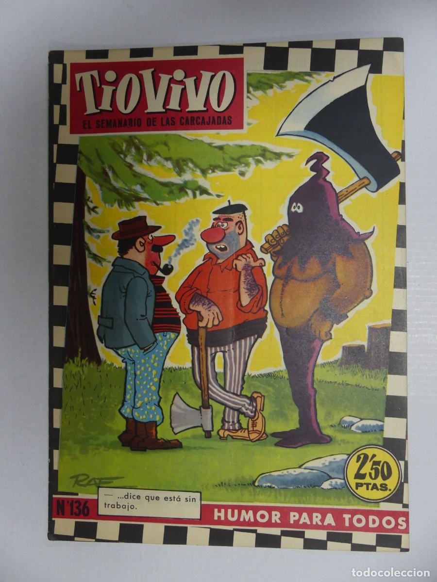 Livros de Banda Desenhada: REVISTA TIO VIVO N&ordm; 136
