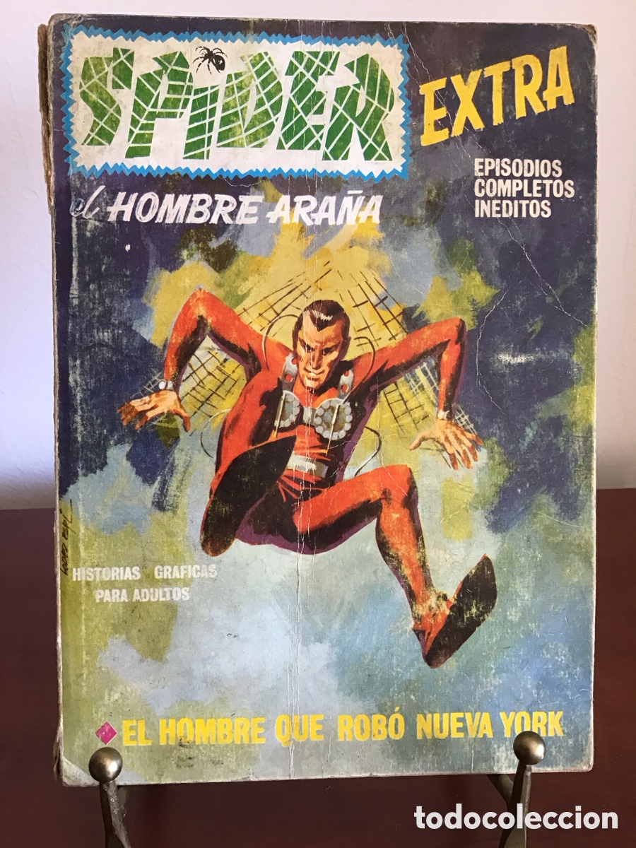Tebeos: SPIDER , EL HOMBRE ARA&Ntilde;A - EL HOMBRE QUE ROB&Oacute; NUEVA YORK(n&deg;20)