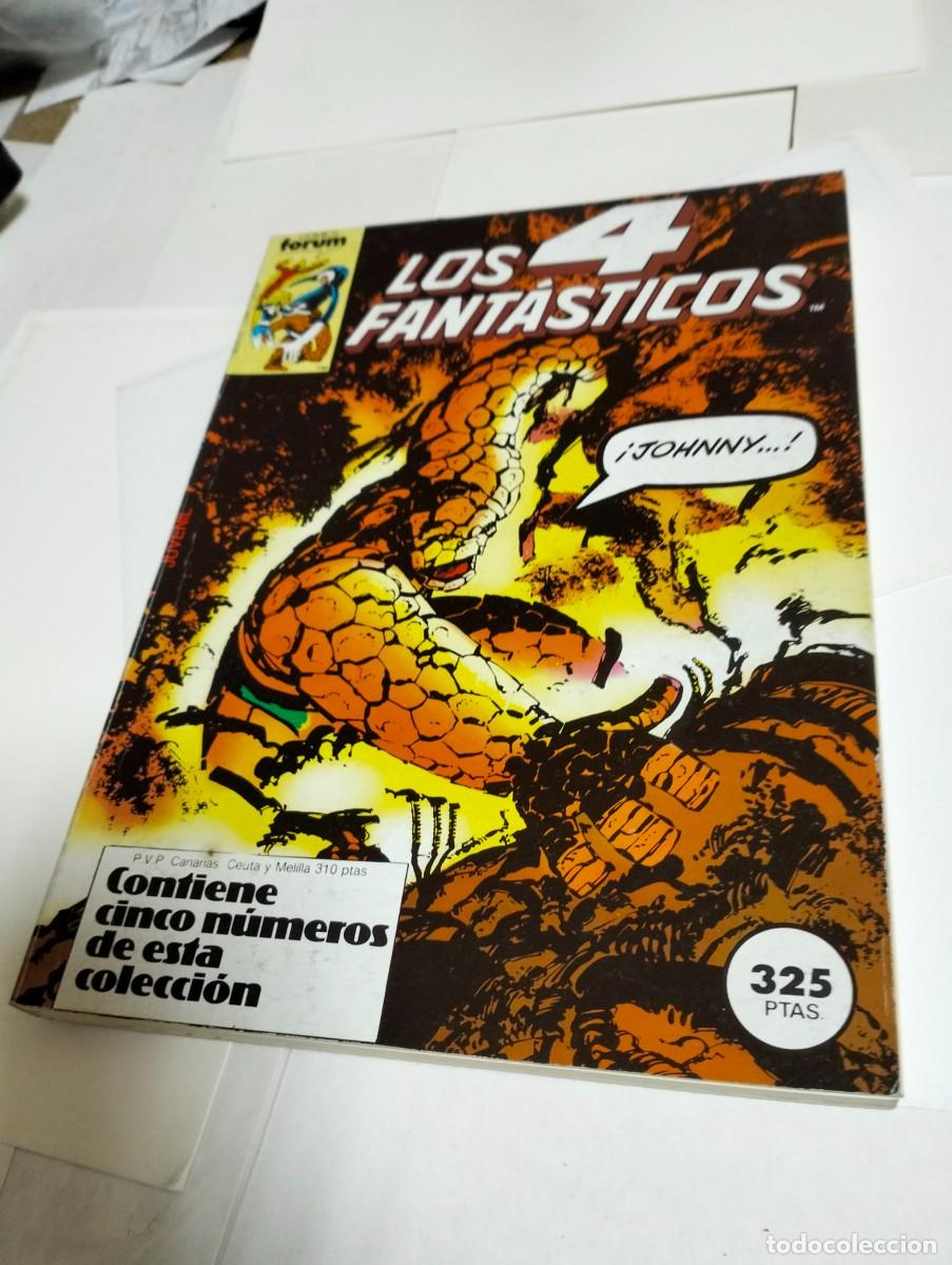 Comics: Los 4 FANT&Aacute;STICOS. vol. 1 ... # 41,42,43,44,45 ( RETAPADO )... FORUM