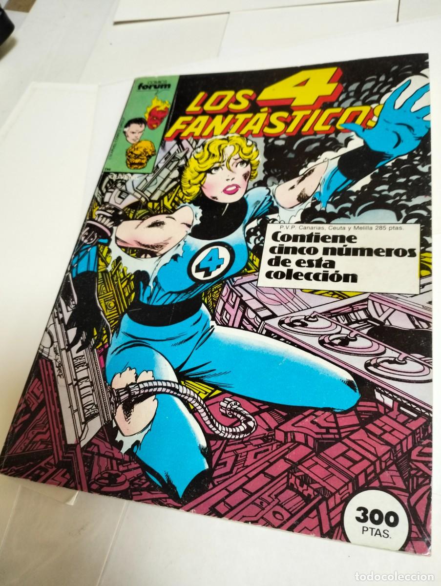 Tebeos: Los 4 FANT&Aacute;STICOS. vol. 1 ... # 26,27,28,29,30 ( RETAPADO )... FORUM