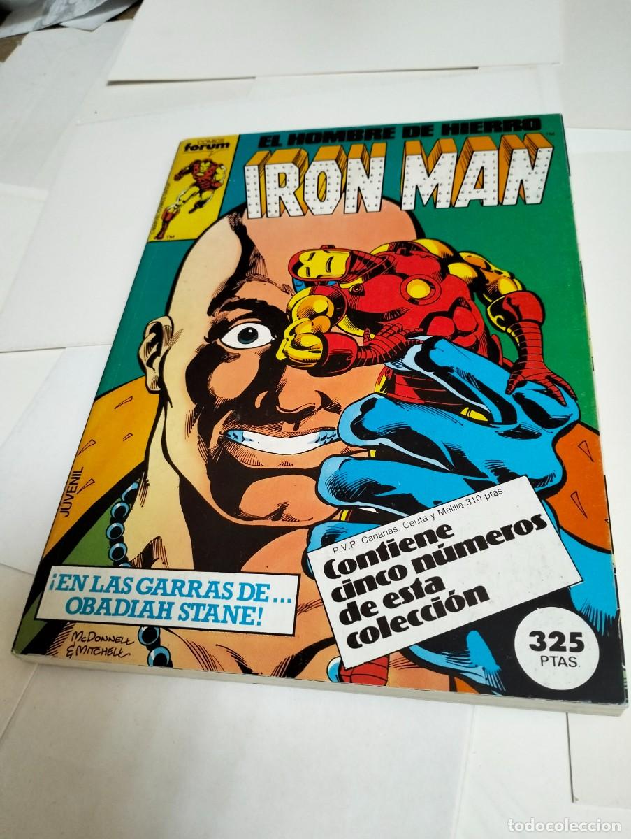 Tebeos: IRON MAN. vol. 1 ... # 16,17,18,19,20 ( RETAPADO )... FORUM