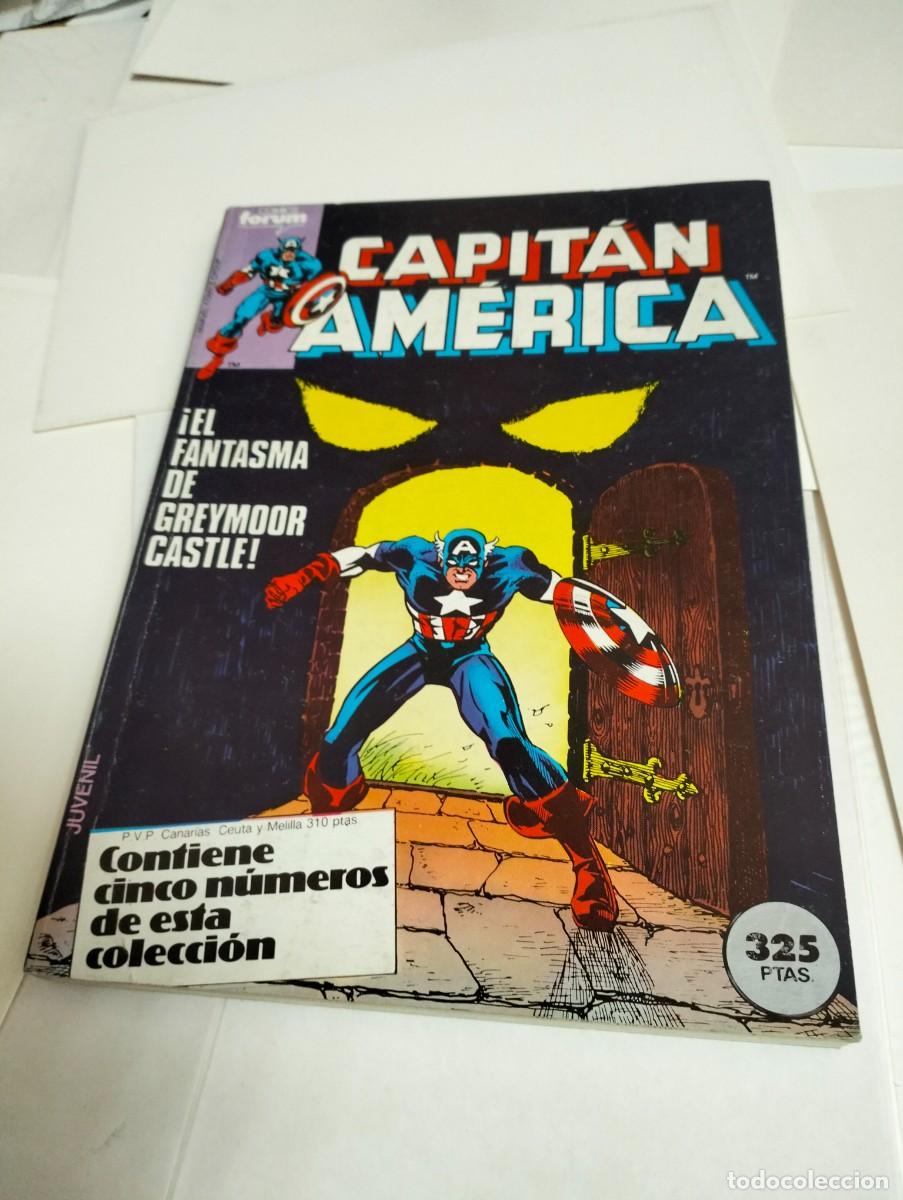 Tebeos: CAPITAN AM&Eacute;RICA vol 1 ... # 16,17,18,19,20 ( RETAPADO )... FORUM