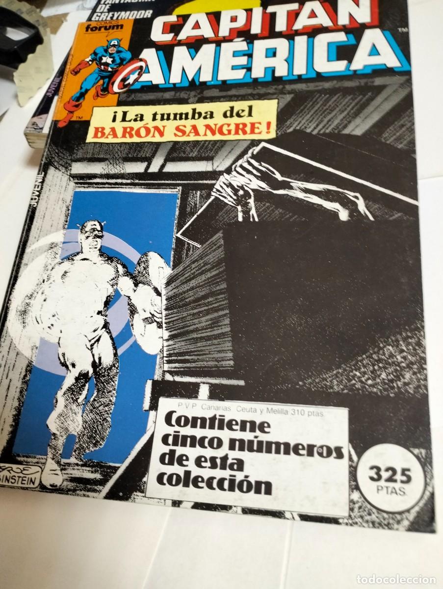 Tebeos: CAPITAN AM&Eacute;RICA vol 1 ... # 11,12,13,14,15 ( RETAPADO )... FORUM
