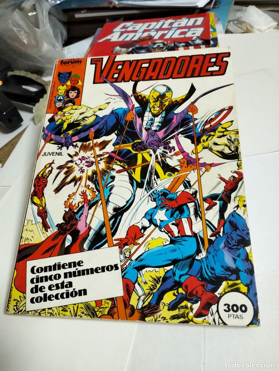 Tebeos: LOS VENGADORES. vol 1 ... # 21,22,23,24,25 ( RETAPADO )... FORUM