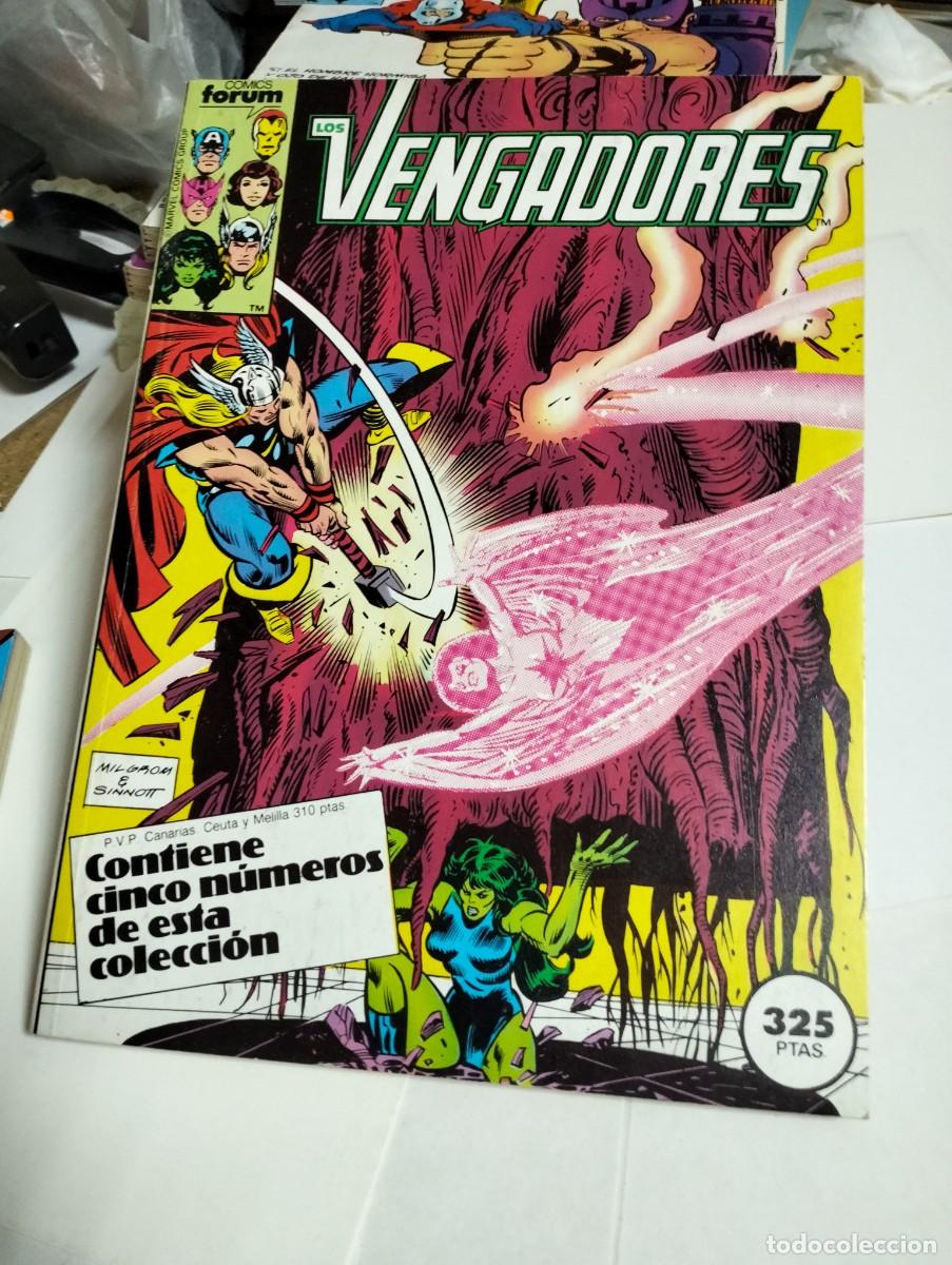 Tebeos: LOS VENGADORES. vol 1 ... # 41,42,43,44,45 ( RETAPADO )... FORUM