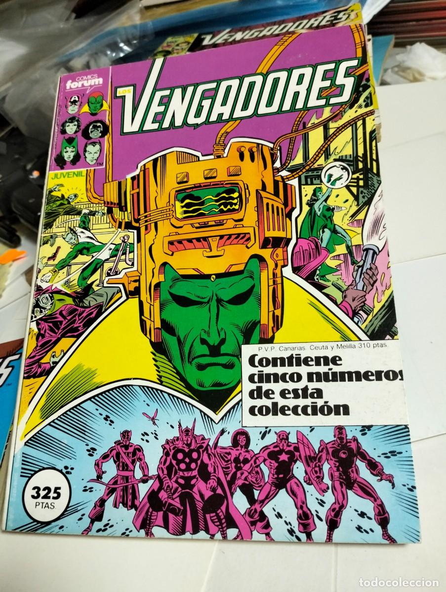 Tebeos: LOS VENGADORES. vol 1 ... # 46,47,48,49,50 ( RETAPADO )... FORUM