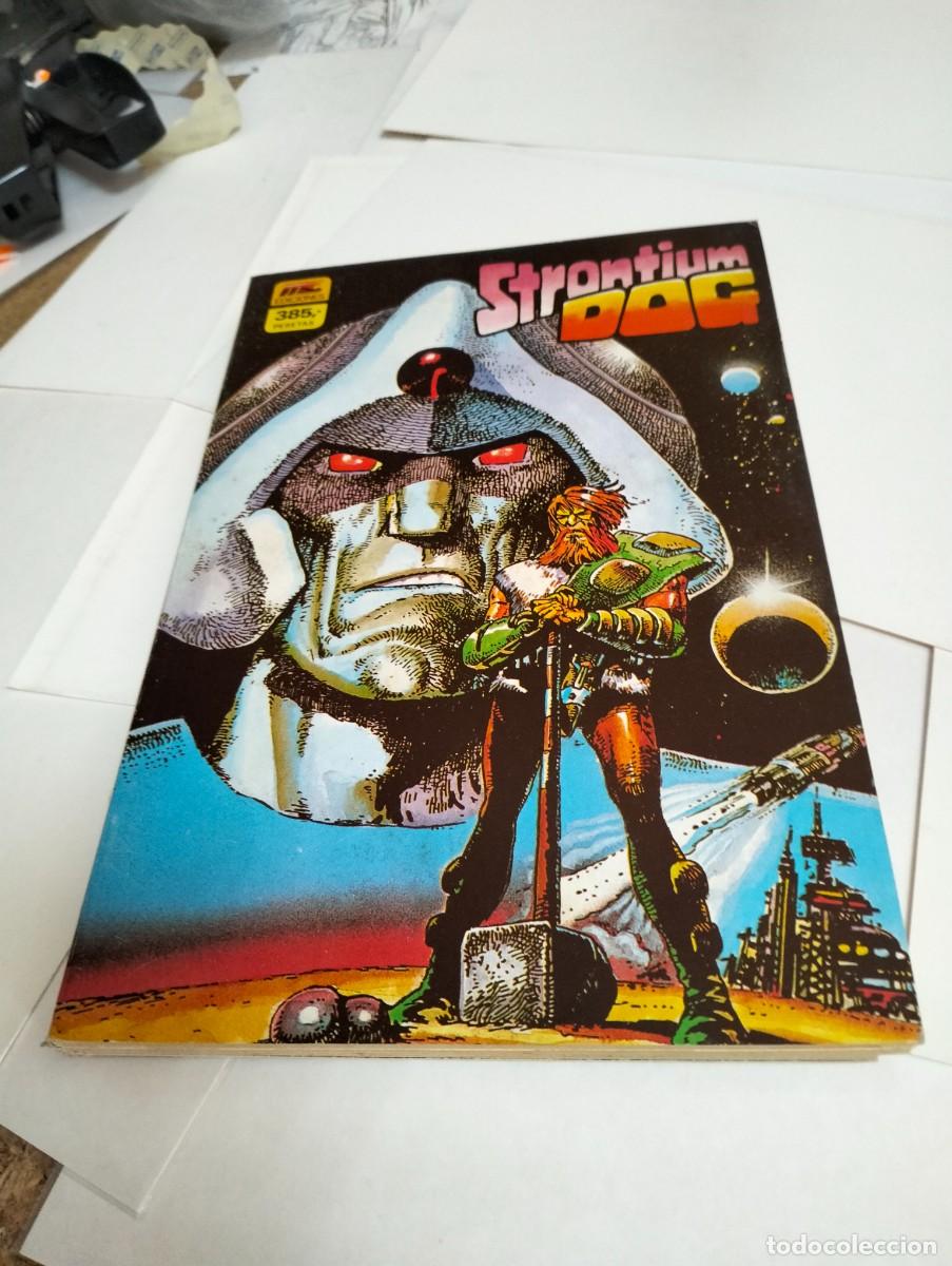Tebeos: STRONTIUM DOG..# 1 al 4 . ( RETAPADO 4. N&Uacute;MEROS )... MC EDICIONES - Foto 1