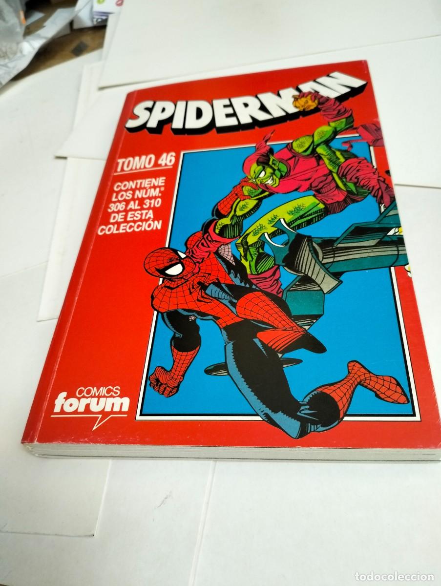 Tebeos: SPIDERMAN tomo 46 vol. 1 ..# 306 al 310 . ( RETAPADO 5. N&Uacute;MEROS )... FORUM