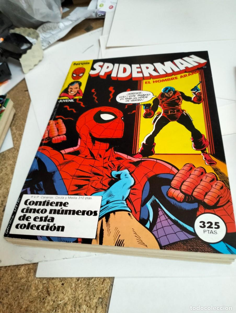 Tebeos: SPIDERMAN vol. 1 .. # 76. al 80 . ( RETAPADO 5. N&Uacute;MEROS )... FORUM