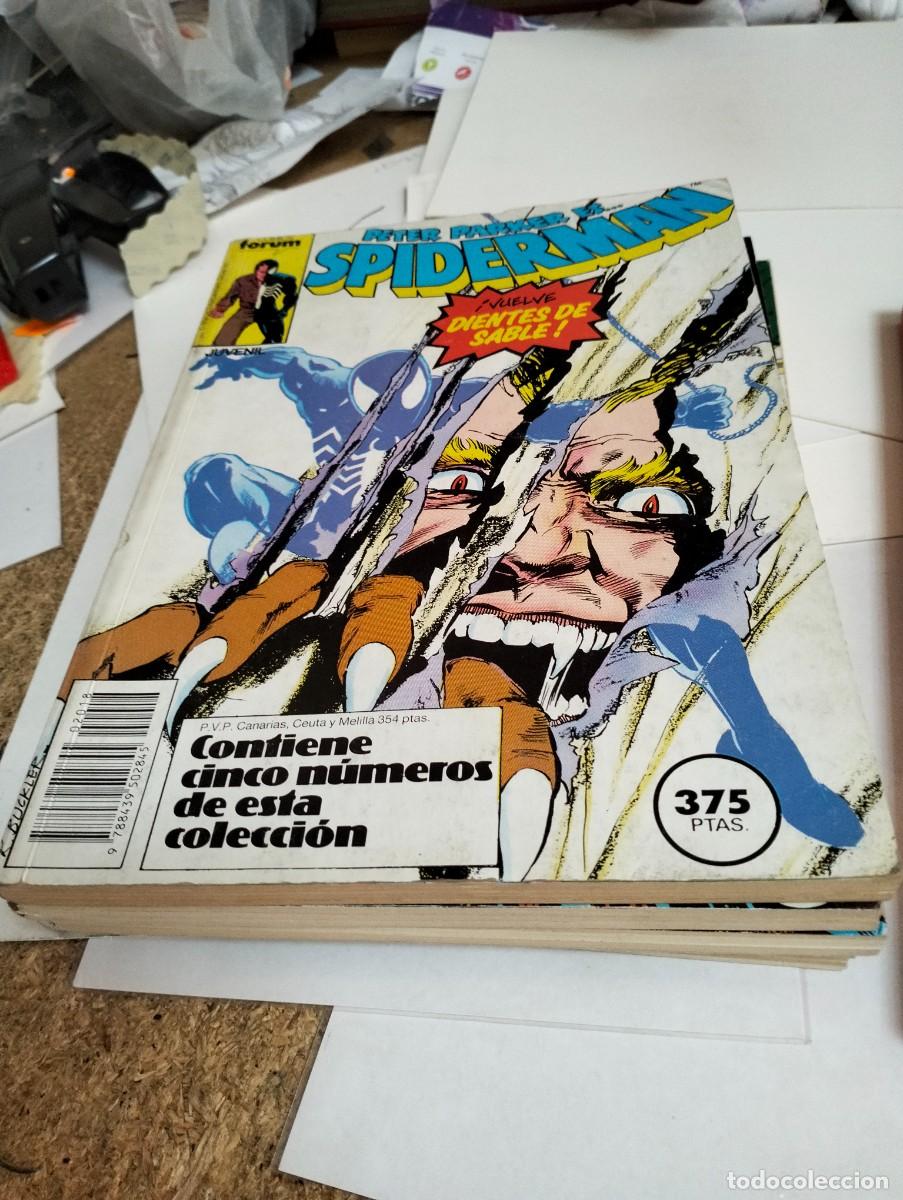 Tebeos: SPIDERMAN vol. 1 .. # 166. al 170 . ( RETAPADO 5. N&Uacute;MEROS )... FORUM
