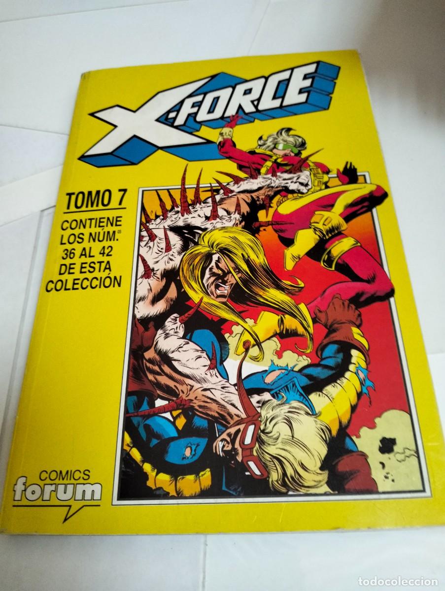 Tebeos: X FORCE vol. 1 .. # 36 al 42 . ( RETAPADO 7. N&Uacute;MEROS )... FORUM
