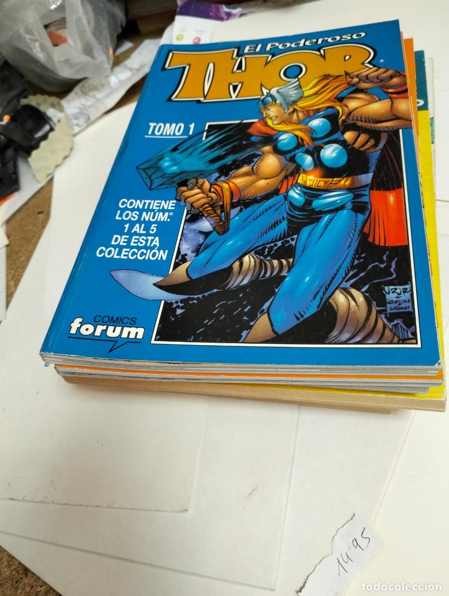 Tebeos: THOR vol. 4 TOMO 1 .. # 1 al 5 . ( RETAPADO 5. N&Uacute;MEROS )... FORUM
