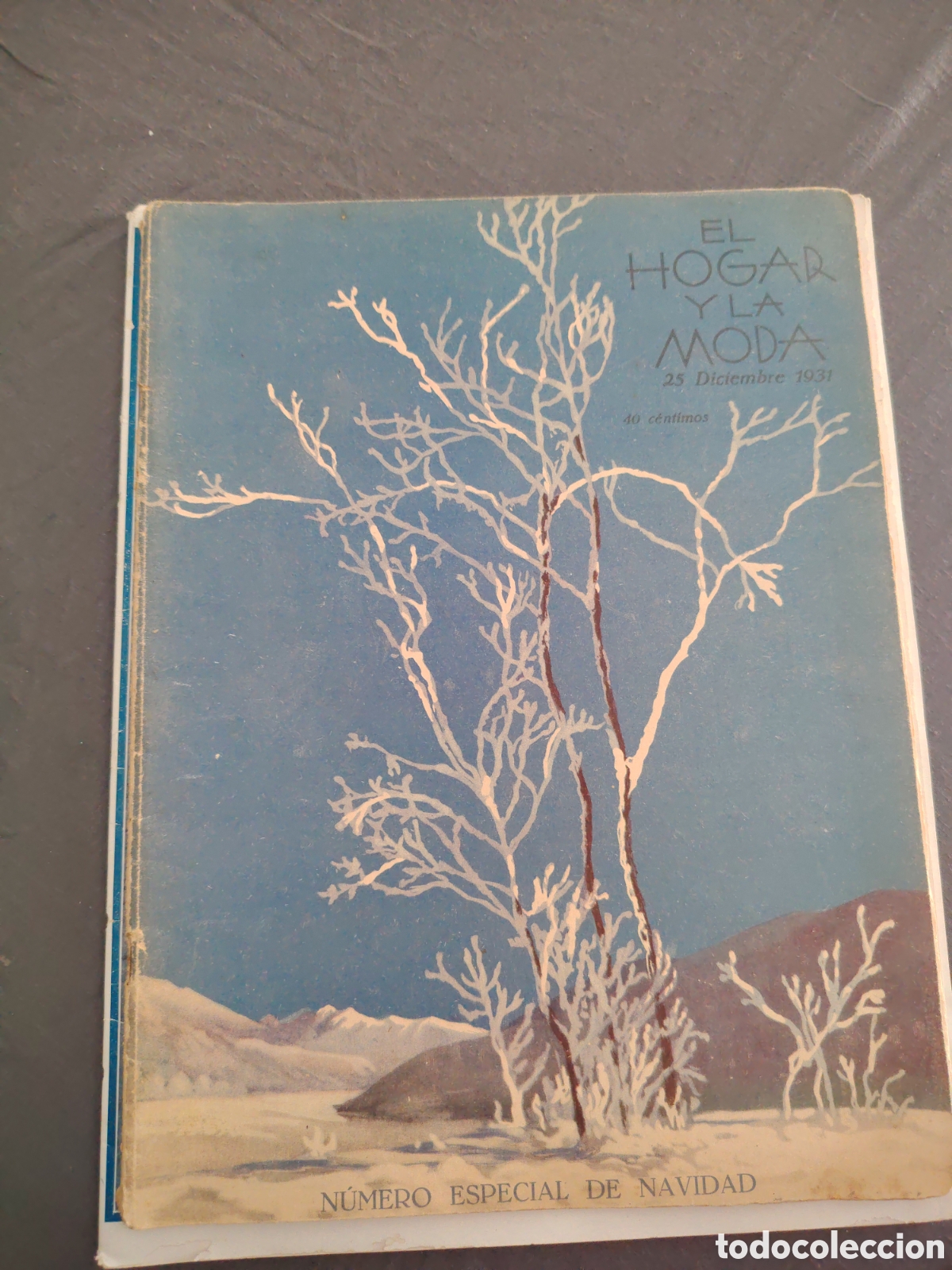 Tebeos: El hogar y la moda 25 diciembre 1931