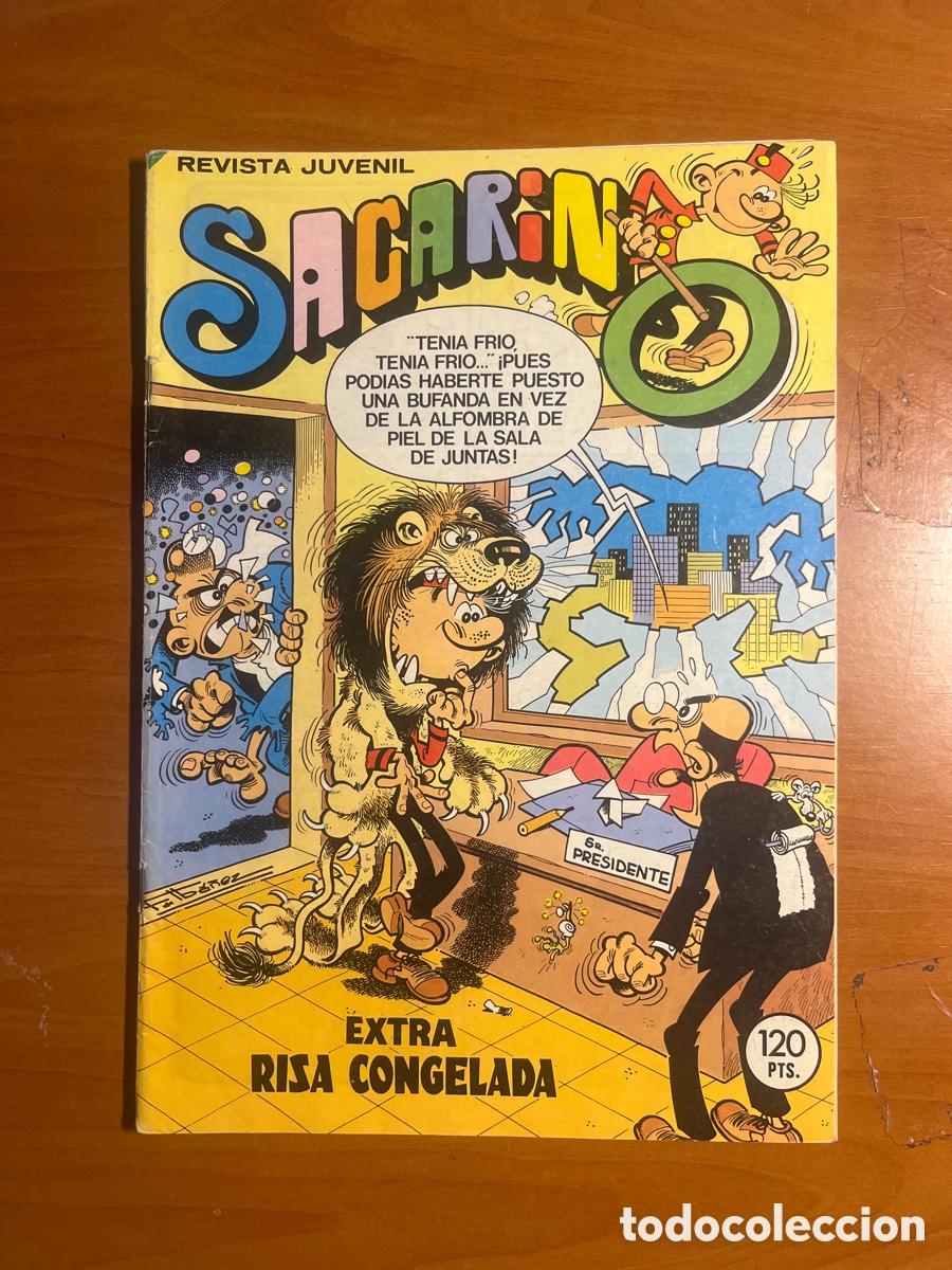 Tebeos: SACARINO N&Uacute;MERO 45, EXTRA RISA CONGELADA, (EDITORIAL BRUGUERA) - Foto 1