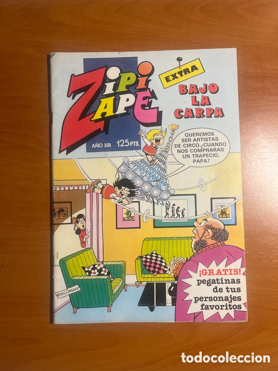 Tebeos: ZIPI Y ZAPE, EXTRA BAJO LA CARPA, N&Uacute;MERO 64, (EDITORIAL BRUGUERA)