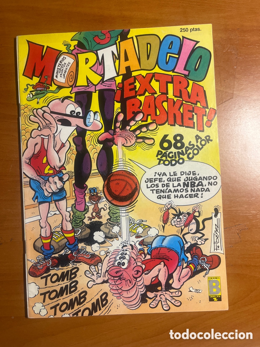 Tebeos: MORTADELO EXTRA BASKET!, (EDITORIAL BRUGUERA)