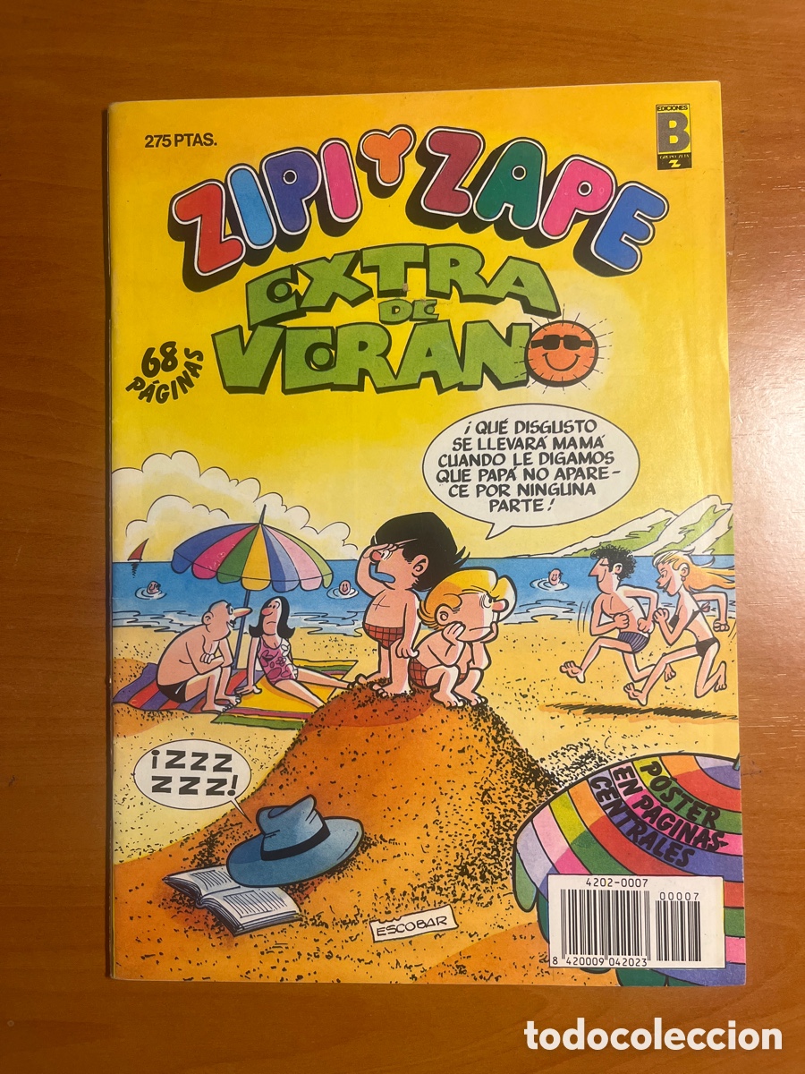 Tebeos: ZIPI Y ZAPE, EXTRA DE VERANO, (EDICIONES B)