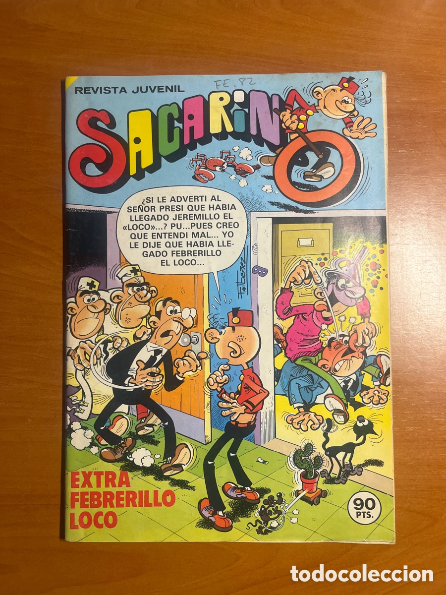 Tebeos: SACARINO EXTRA FEBRERILLO LOCO, (EDITORIAL BRUGUERA)