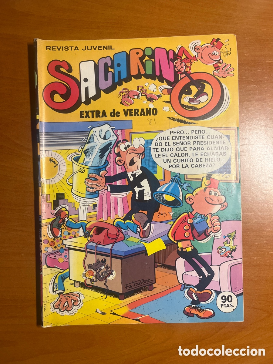 Tebeos: SACARINO EXTRA DE VERANO, (EDITORIAL BRUGUERA)