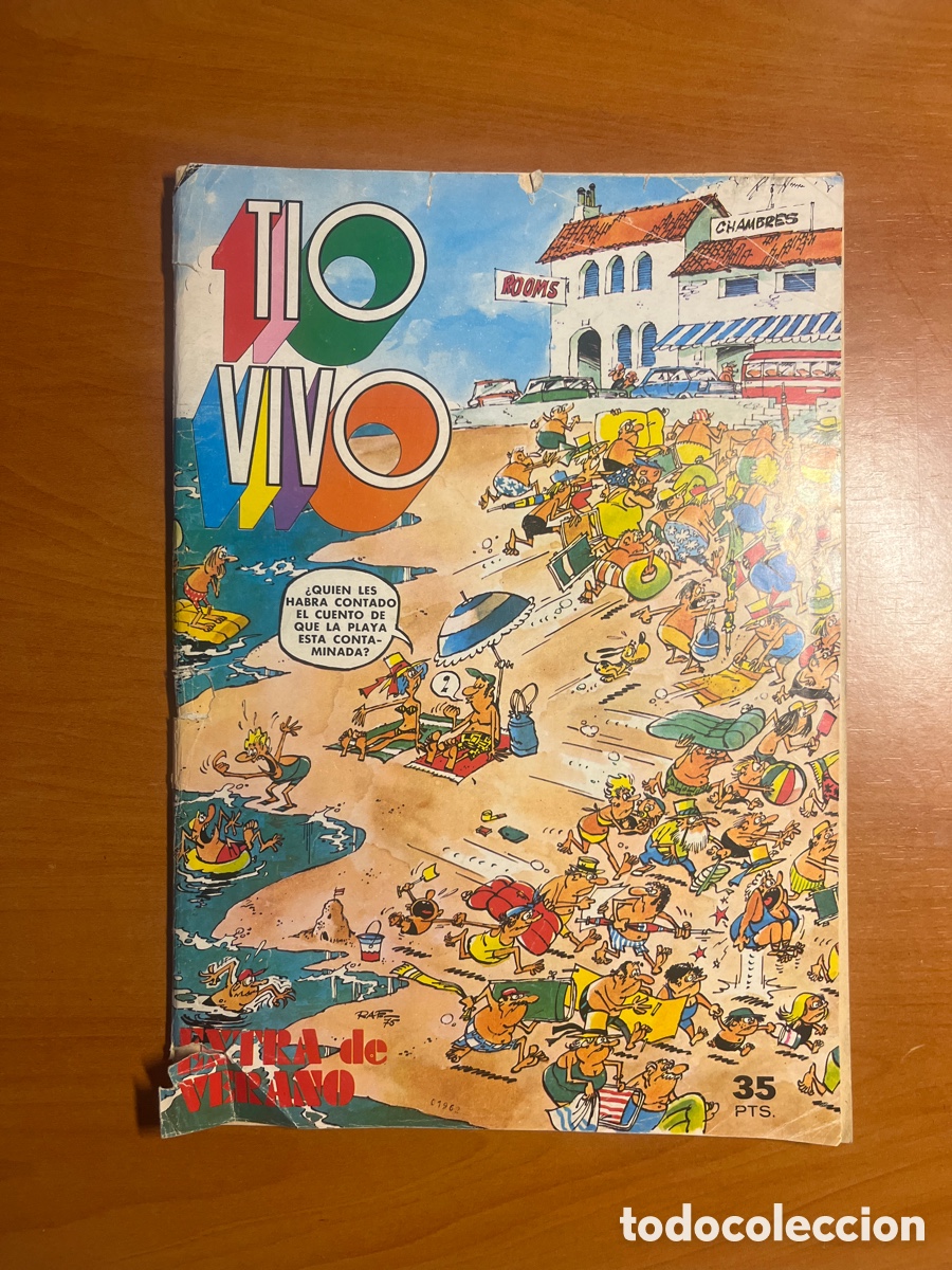 Tebeos: T&Iacute;O VIVO EXTRA DE VERANO, (EDITORIAL BRUGUERA), TOCADO