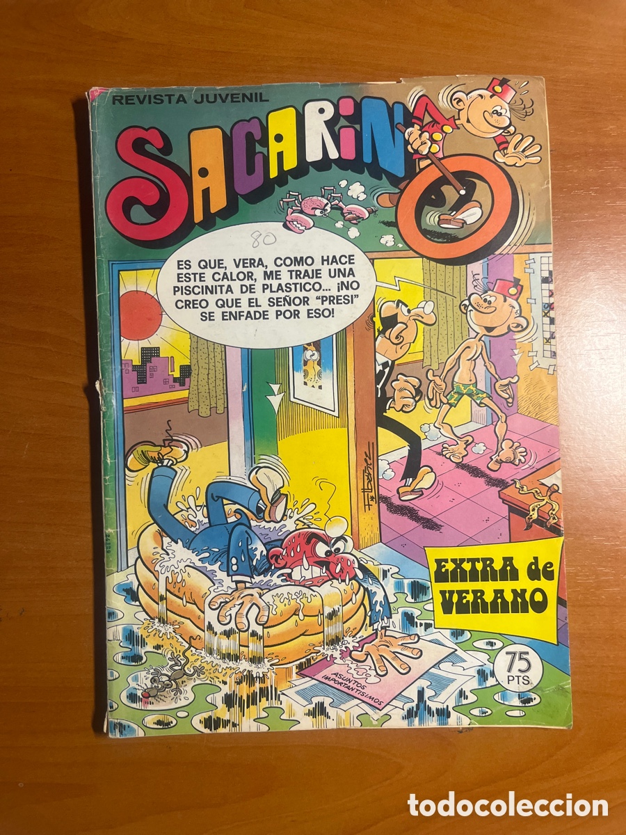 Tebeos: SACARINO EXTRA DE VERANO, (EDITORIAL BRUGUERA)
