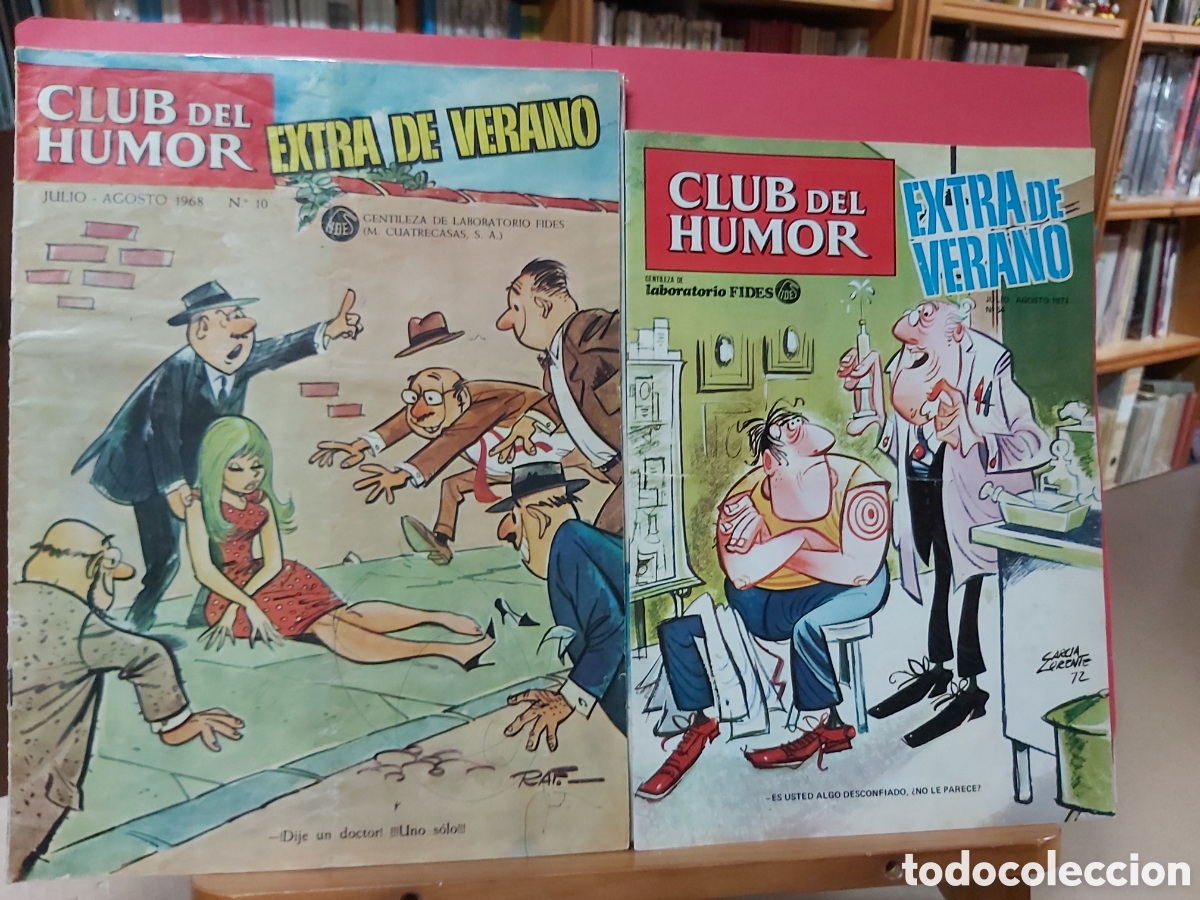 Tebeos: Archivo * CLUB DEL HUMOR * EXTRA DE VERANO Y NAVIDAD * 7 N&ordm; * EDITA IBERO MUNDIAL *