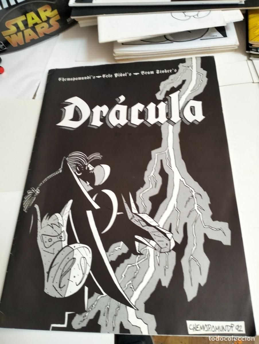 Tebeos: FANZINE : Dracula por Chemapamunidi , Cels Pi&ntilde;ol, BRAM STOKER - MUY RARO - BUEN ESTADO CELS PI&Ntilde;OL.