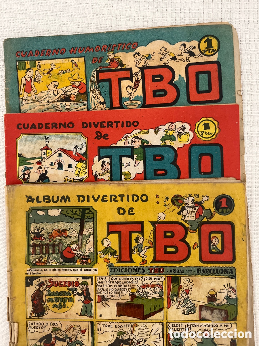 Tebeos: Lote 3 Cuadernos Divertidos TBO - Foto 2