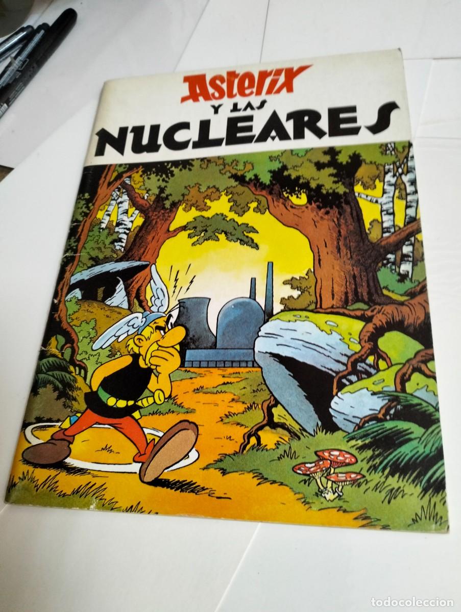 Tebeos: ASTERIX Y LAS NUCLEARES .... En tapa blanda... blanco y negro.