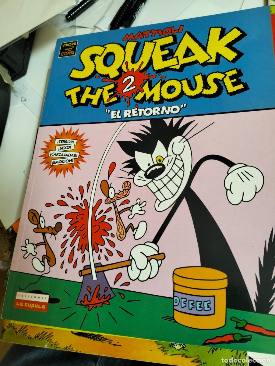 Tebeos: SQUEAK THE MOUSE #. 1, 2 ( COMPLETA 2 TOMOS)... Ediciones LA C&Uacute;PULA - Foto 2