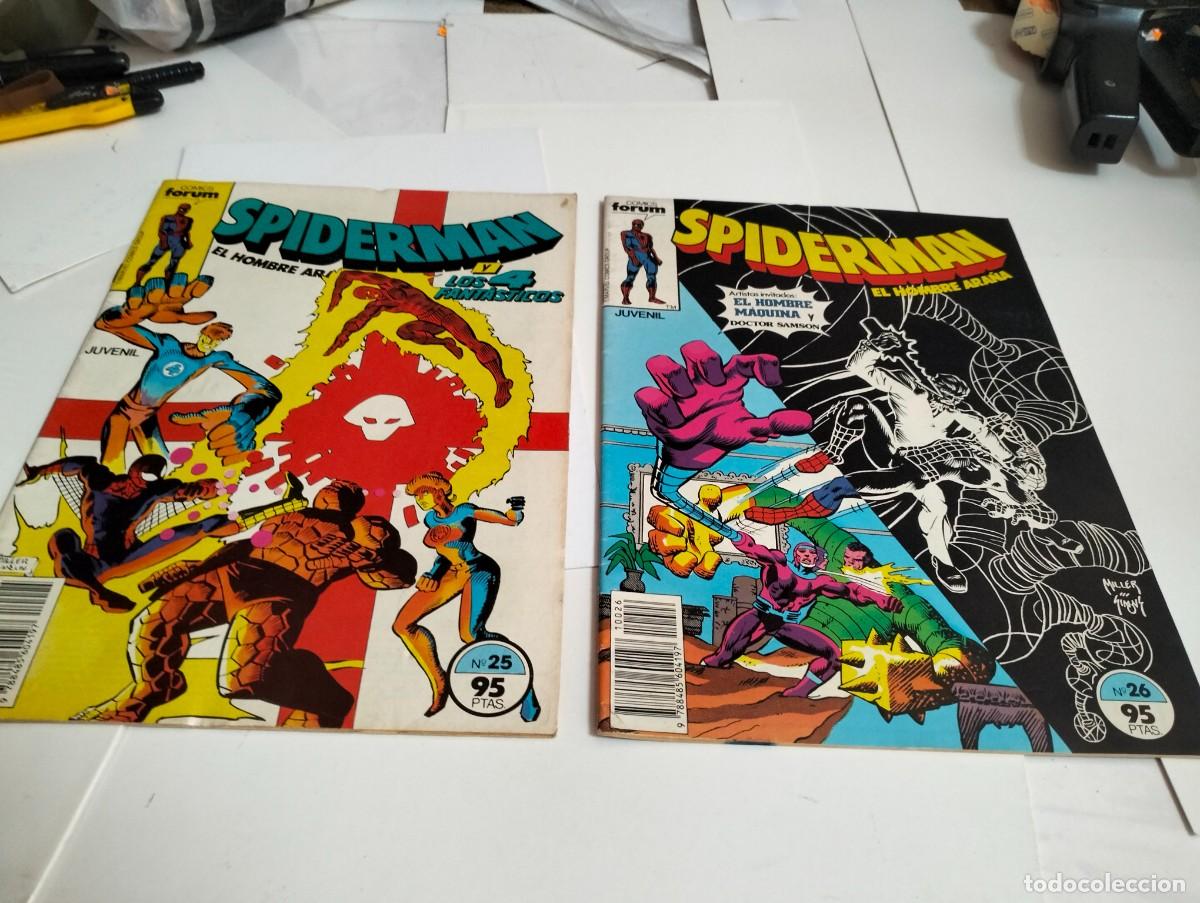 BDs: SPIDERMAN vol. 1 ns.# 25 y 26 ( lote 2 n&uacute;meros) FORUM