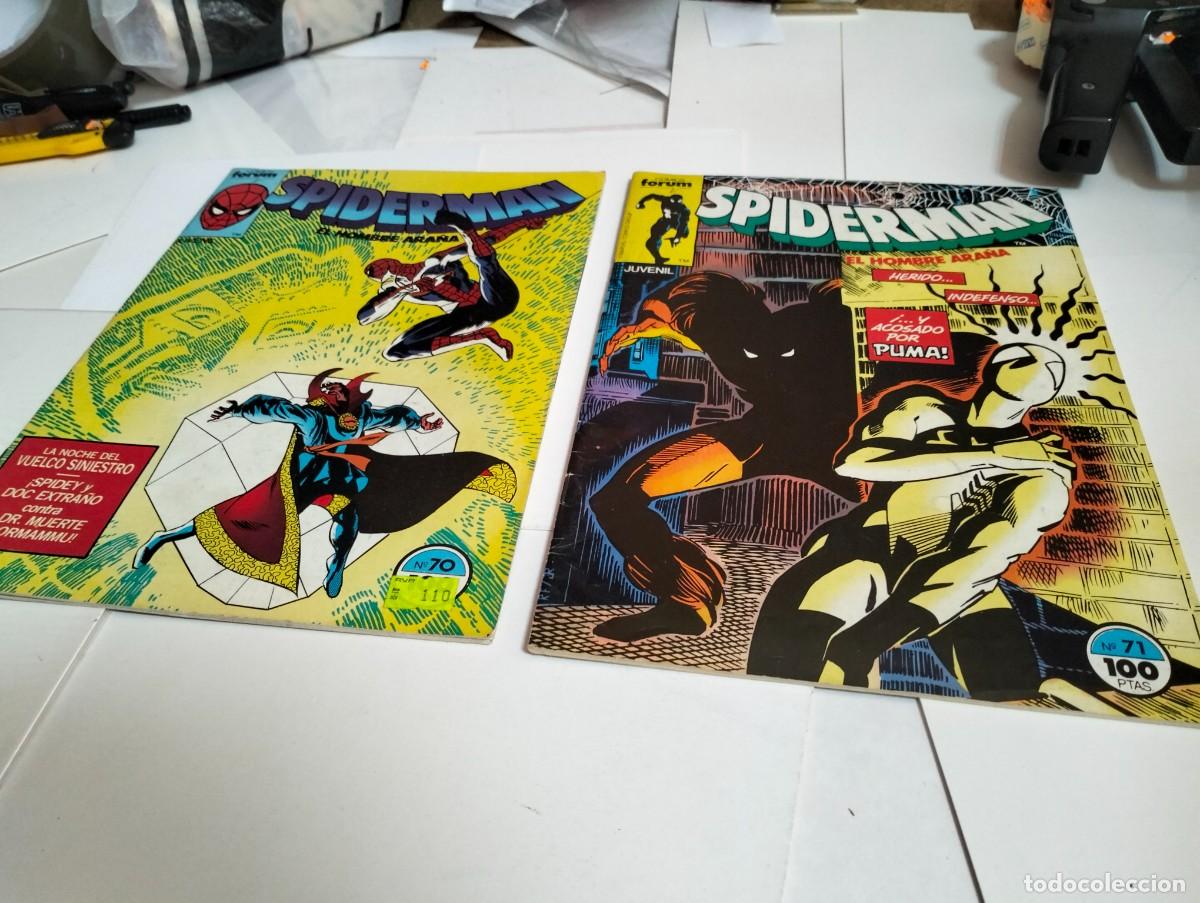 Comics: SPIDERMAN vol. 1 ns.# 70 y 71 . ( lote 2 n&uacute;meros) FORUM