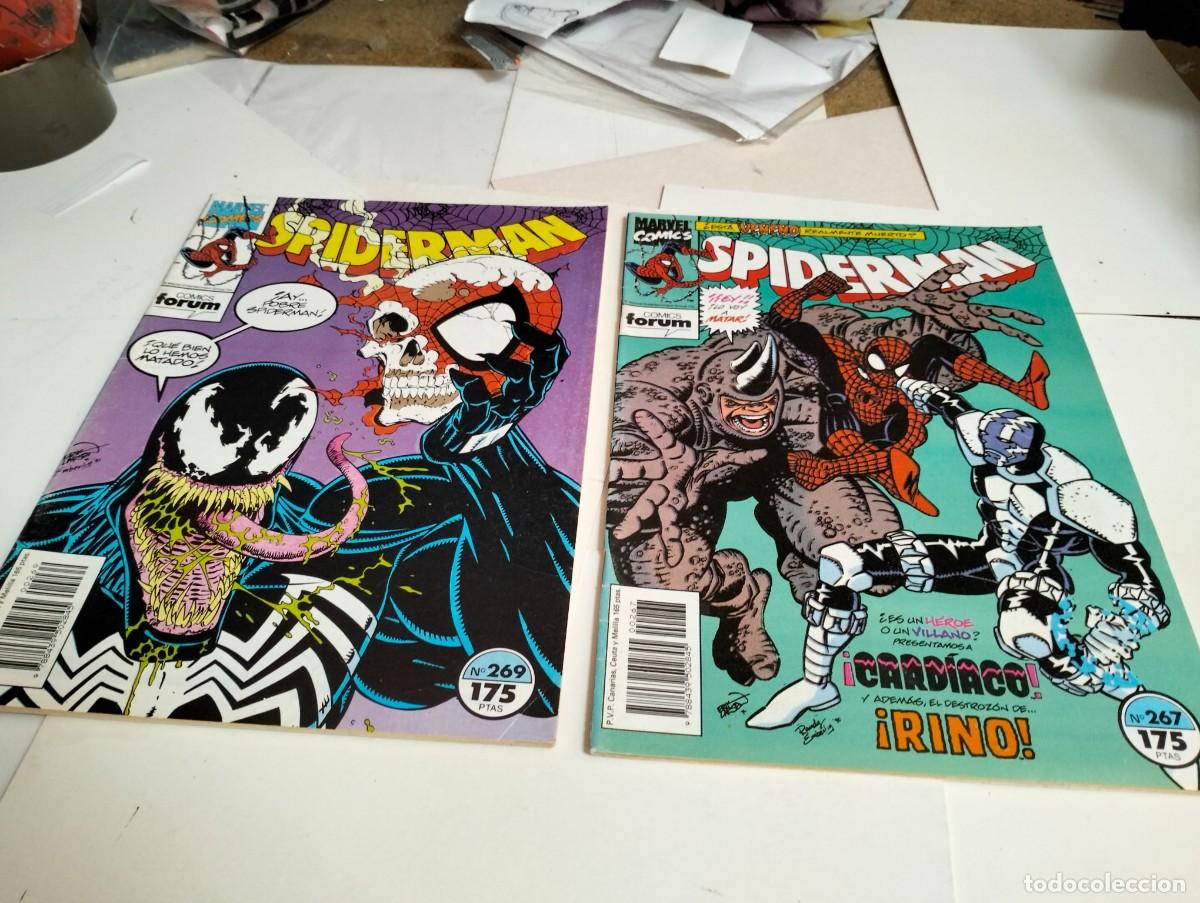 Tebeos: SPIDERMAN vol. 1 ns.# 267, 269 . ( lote 2 n&uacute;meros). FORUM
