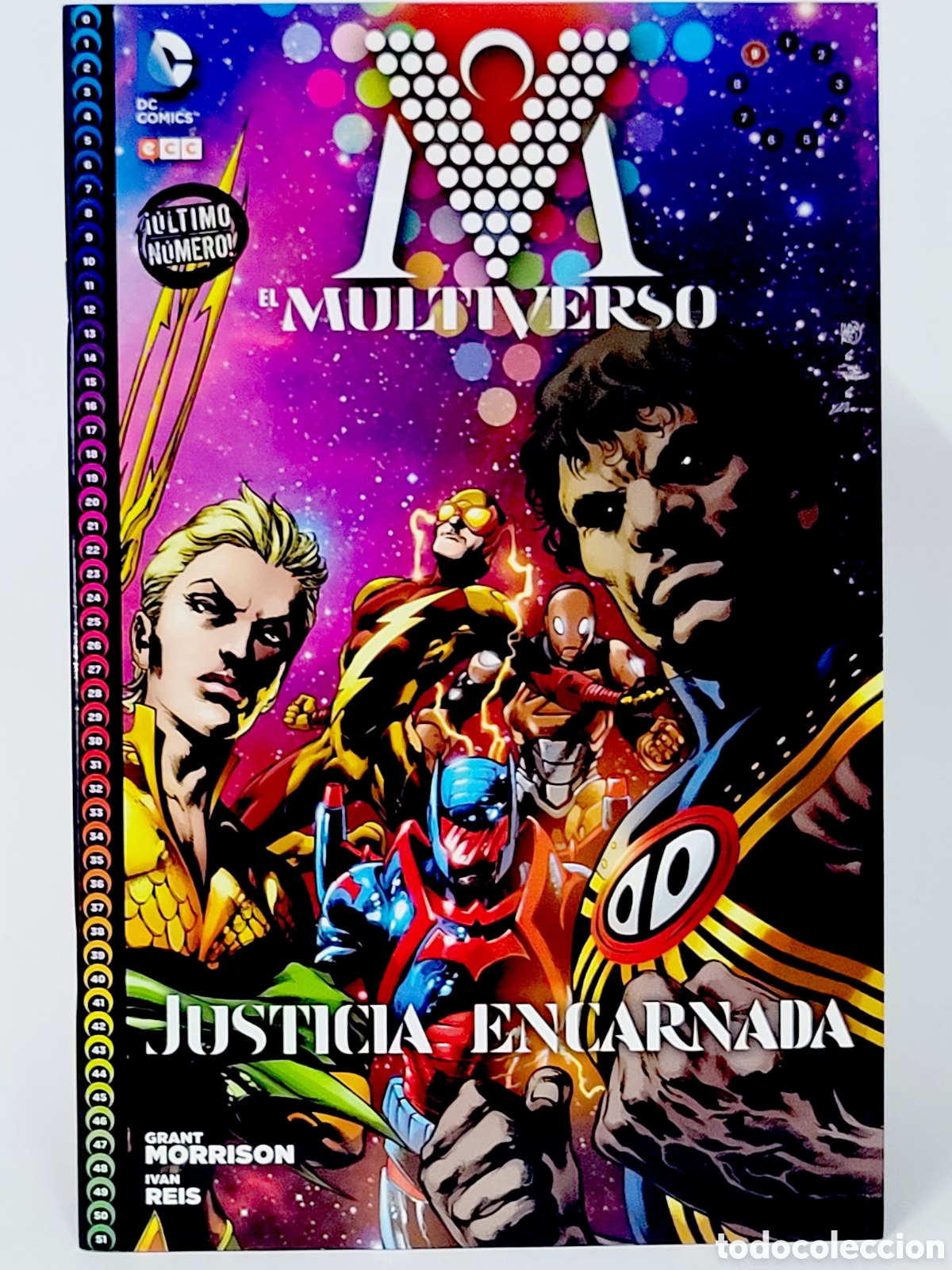 Tebeos: C&Oacute;MIC EL MULTIVERSO 2 JUSTICIA ENCARNADA DC ECC DE KIOSCO