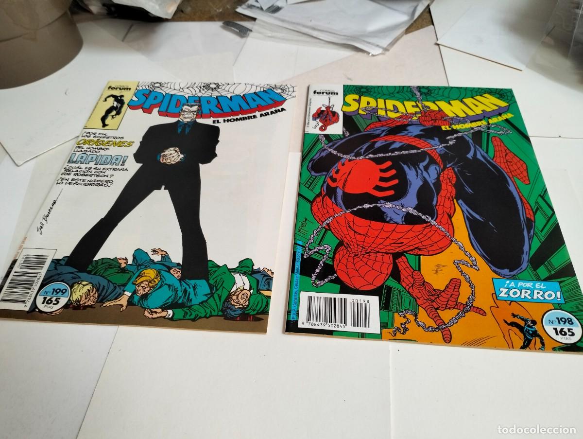 Comics: SPIDERMAN vol. 1 ns.# 198, 199 . . ( lote 2 n&uacute;meros). FORUM